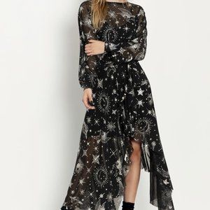 Blackmilk sky diamonds teacher dress size medium